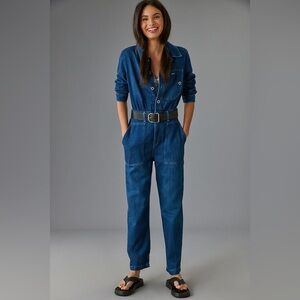 Pilcro The Polished Boilersuit Jumpsuit